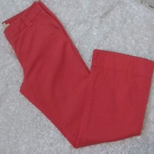 J Crew Classic Twill Chino Weathered Broken-in Favorite Fit Cotton Preppy Sz 4